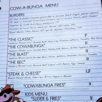 Cowabunga Food Truck's New Menu
