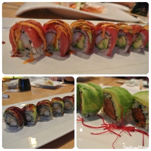 Matsu Sushi Rolls at Matsu Sushi Westport OmNomCT