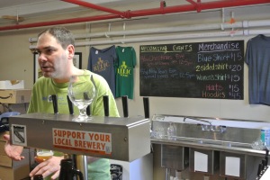 Mark Sigman, owner and brewmaster at Relic Brewing in Plainville CT