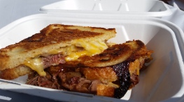 Grilled Cheese from Melt Mobile at Ninety9 Bottles Craft Beer Fest 2014